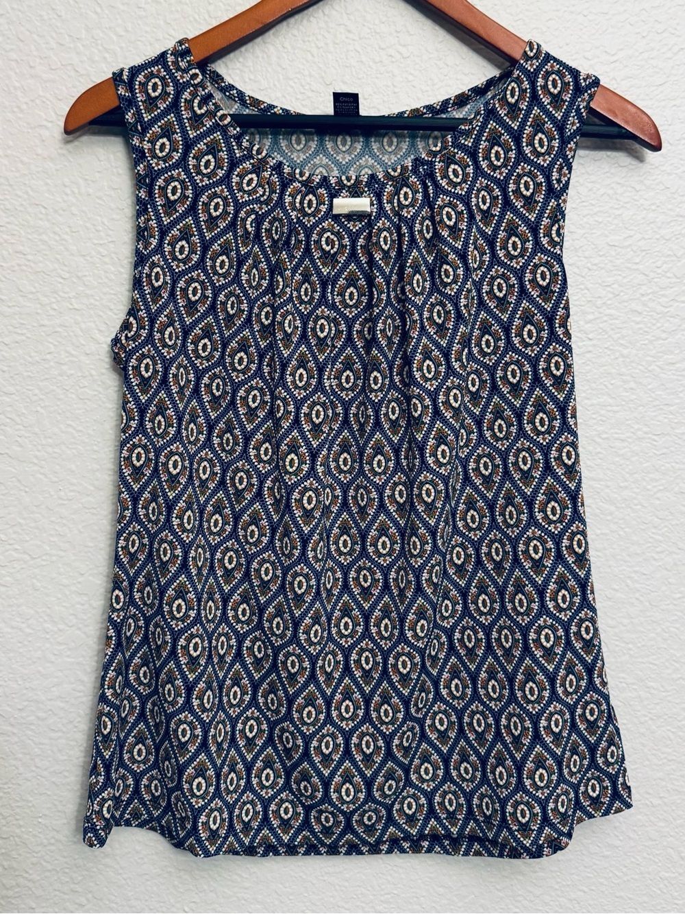 By Design Sleeveless Dressy Tank Top Blouse S